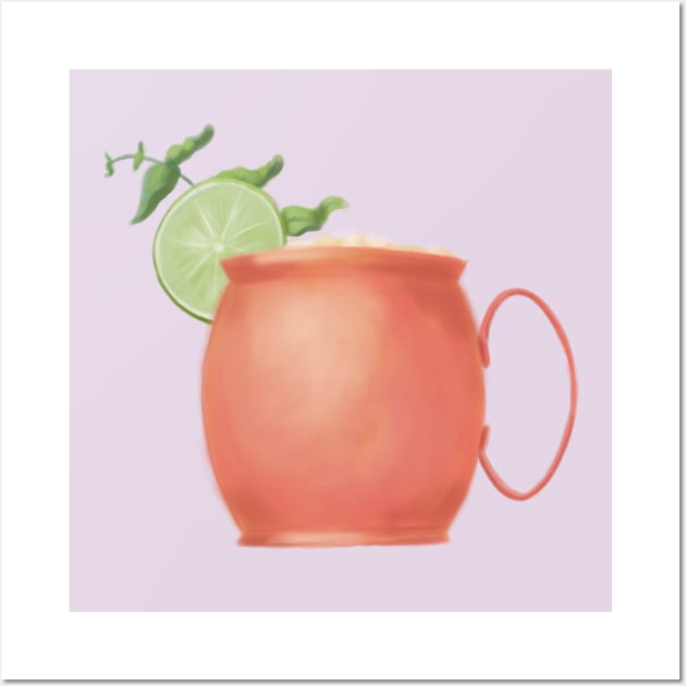 Spicy Kentucky Mule Wall Art by Star Sandwich